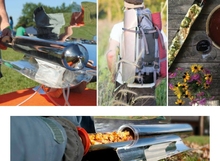 Portable picnic Camping Solar BBQ oven solar ovens solar grills folding Barbecue grills