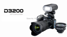 PROTAX D3200 16 million pixel camera Professional SLR camera 21X optical zoom HD LED headlamps cheap sale digital camera
