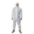 Anti dust spray Suit Siamese non woven Work clothes white labor Safely clothing 3M chemical Protective