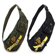 Outdoor Casual Military tactical sling sport Travel Chest bag Shoulder bag for men women small Black Green