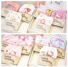 2016 New Cartoon pattern organic cotton children’s underwear cotton girls Triangle pants baby pants