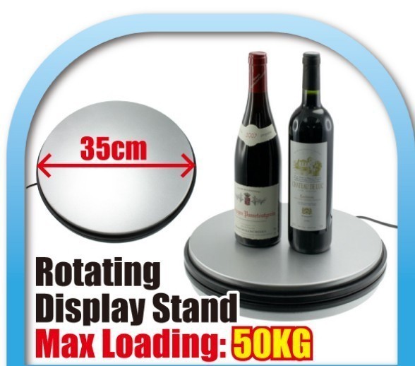 50KG 35cm Heavy Duty Rotary Rotating Display Stand motorized display