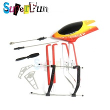 MJX T34# double-propellers RC Helicopter quick-wear parts package(orange). Free Shipping.