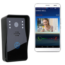 Free Shipping!ENNIO WiFi Remote Video Camera Door Phone Rainproof Intercom Doorbell Night IR