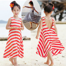 Fashion Girls Chevron Dresses Bohemian Next Baby Girls Kids cotton beach Dress children clothing summer autumn new 2014 Brand