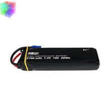 10pcs Hubsan H501S 7.4V 2700mah lipo battery 10C Batteies for Hubsan H501C rc Quadcopter Airplane drone Parts wholesale