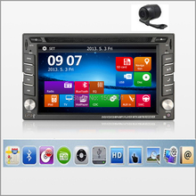 New universal Car Radio Double 2 Din Car DVD Player GPS Navigation USB In dash Car PC Stereo Head Unit video+Free Map subwoofer
