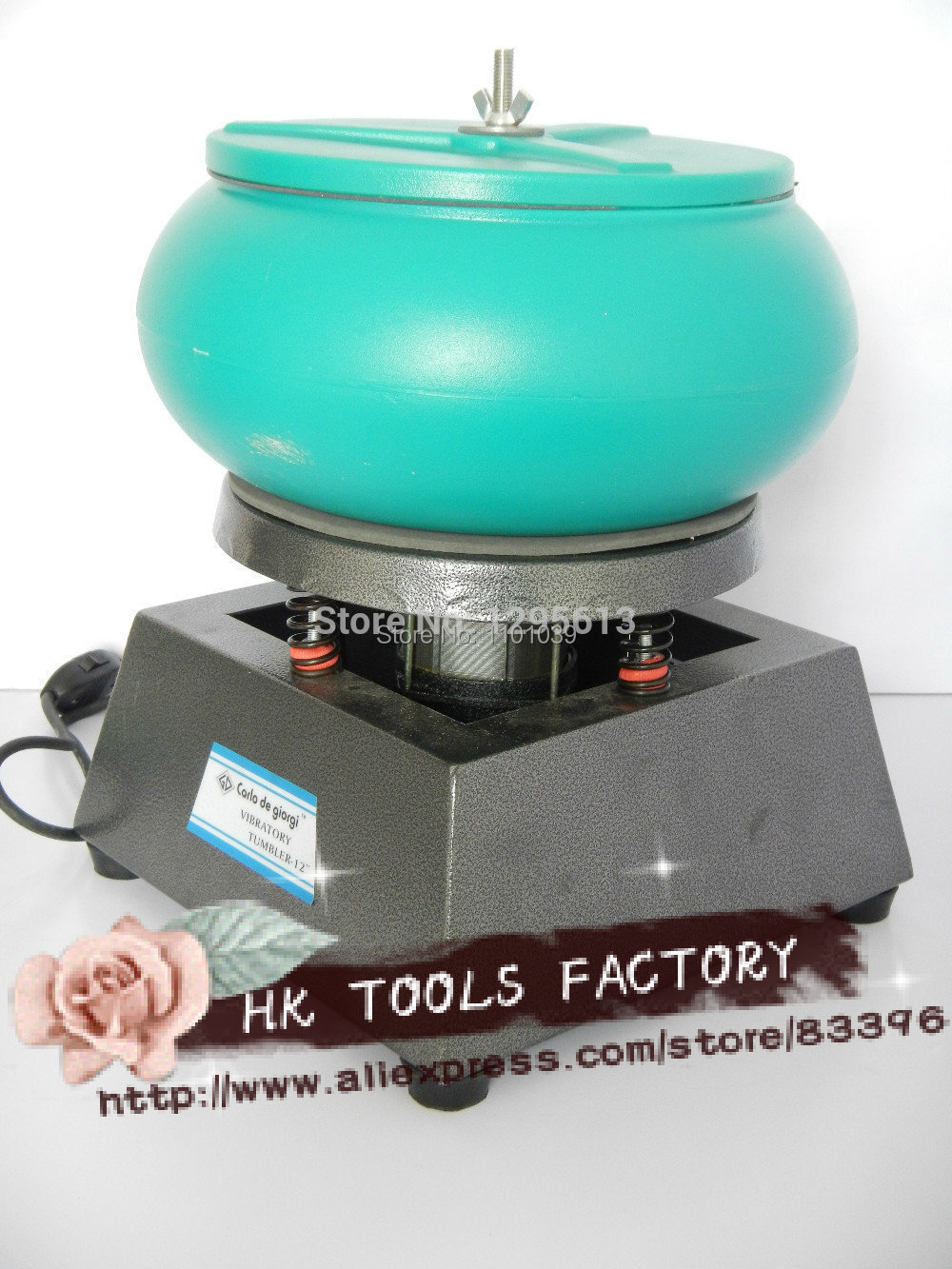 2014 jewelry tumbler Medium Vibratory Tumbler Wet Dry Polisher, Finisher & Cleaner. Polishing Machine tumbler polisher