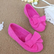 Wholesale Spring And Autumn Children Female Flat Sneakers Princess Kids Shoes New Brand Sweet Girls Flats
