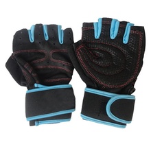 Weightlifting Gym Gloves Training Fitness Workout Wrist Wrap Sports Exercise