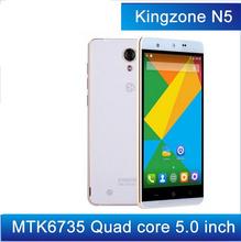 Original Kingzone N5 4G FDD-LTE Smartphone 5″ HD 1280×720 Cell phone Android 5.1 MTK6735 Quad Core 64bit 2GB RAM 16GB ROM 13MP
