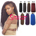 Dreadlocks Extensions 120g 24 strings pack Faux Locs Synthetic Crochet Braids Hair 18 Senegal Fresstress Crochet