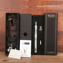 10pcs Newest E cigarette GS PTS01 ecig starter kit micro USB passthrough 900mAh GS PTS01 vaporizer