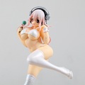 Super Sonic Figure Headphones Sexy Anime Figure Wave Sexy PVC Figure Women Sexy Action Anime Figure