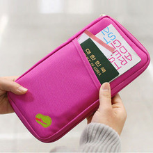 Hot Sale 2015 Multifunction Travel Bag Passport Credit Card ID Ticket Holder Handy Wallet Purse Case