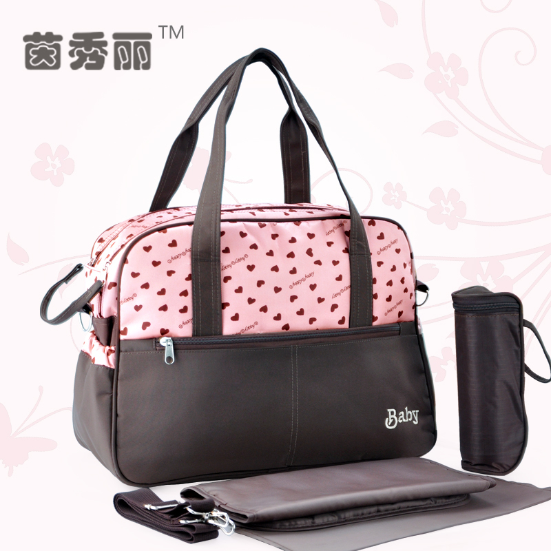 Impermeable bolso del ocio para la mamá y del bebé nuevo 2015 moda bolso del panal