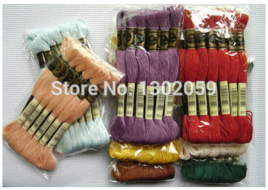 Description Picture 3 of itemTotal 50 Pieces R Royal Floss Embroidery Cross Stitch--Choose Any Colors And Quantity