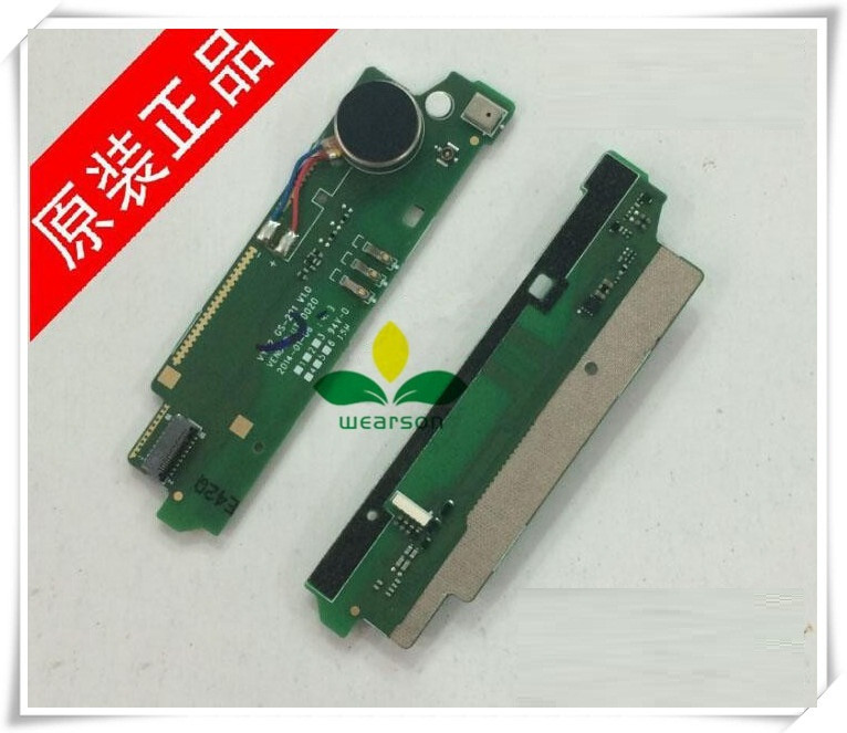 For Sony Xperia M2 S50H D2303 D2305 Microphone PCB Board With Buzzer 100% Original New Free Shipping With Tracking Code