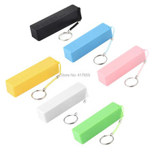 USB 18650 Battery Charger Mobile Power Bank Case Box Cover KeyChain for iPhone for Samsung for MP3