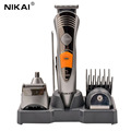 7 in 1 Adjustable Electric Hair Clipper Professional Nose Ear Hair Trimmer Beard Shaver Rechargeable Hair