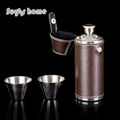 8 oz Flask 2 cups for free Food Grade Stainless Steel Hip Flask drinkware Alcohol Liquor