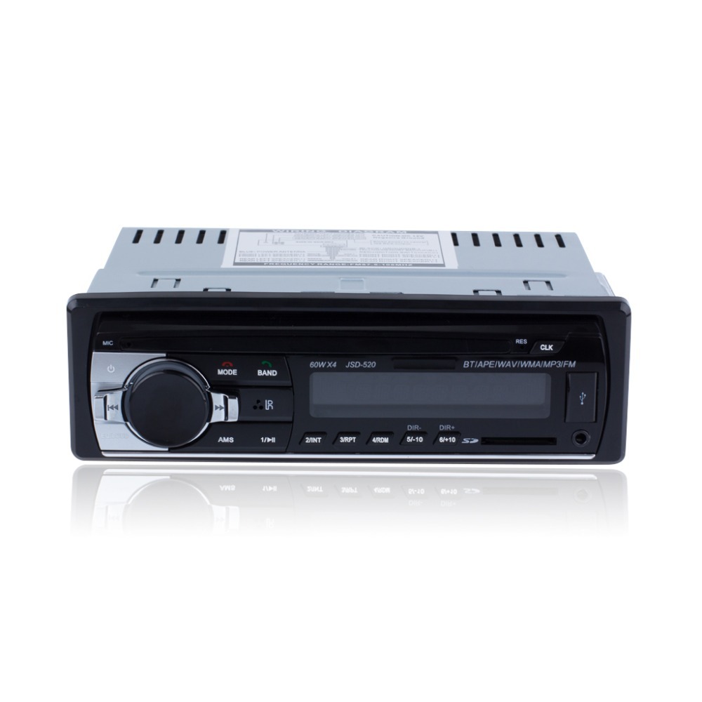 Hot 12V Bluetooth Car Stereo FM Radio MP3 Audio Player 5V Charger USB SD AUX APE