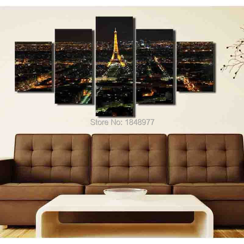 Aliexpress.com: comprar 5 paneles modern imagen lienzo pintura ... Cuadros para pinturas