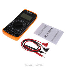 New Arrival AC DC LCD Display Professional Electric Handheld Tester Digital Multimeter Free Shipping Dropshipping Wholesale E5M1