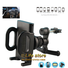 360 Degree Rotating Mobile Phone Holders Stand Car Air Vent Holder For Samsung Galaxy Grand Prime SM-G530H