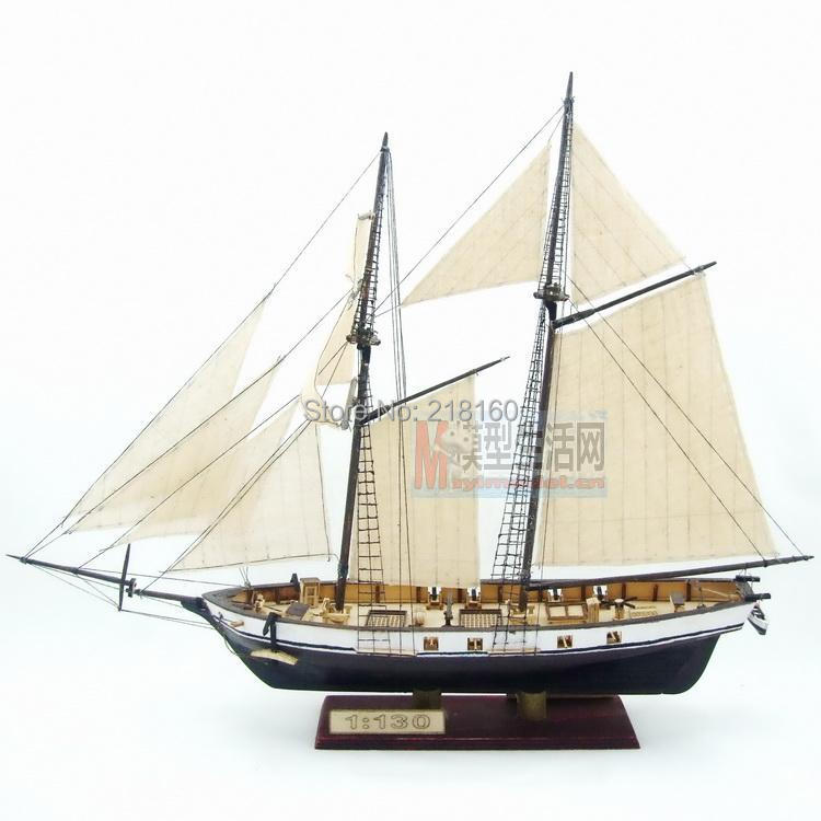 sailing boat model HARVEY1847 scale wooden mode-in Model Building 