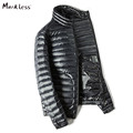 Markless Winter Thin Down Jacket Men Brand Clothing Mens Casual White Duck Down 90 Fashion Men