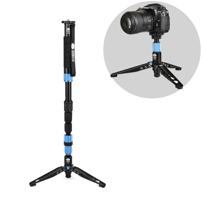 DHL Free Shipping Sirui P 204S P204S Camera Monopod Video Monopods Aluminum Table Top Tripod 4