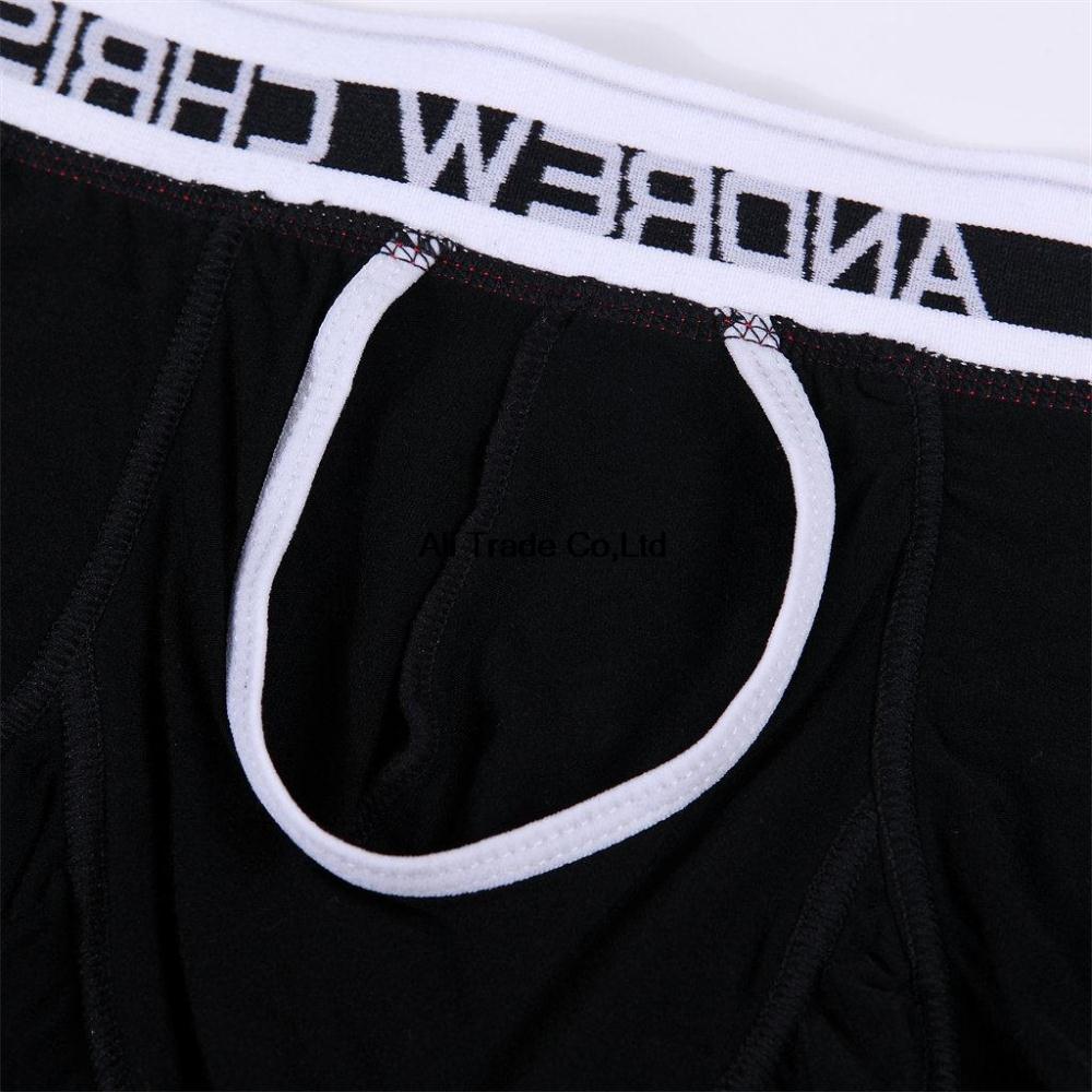 3pcs lot 2015 Men Underwear Andrew Christian Male Boxers U Convex Pouch Sexy Modal Underpants S