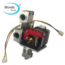 Reprap Prusa i3 3D printer metal carriage+ 1.75 mm all metal direct drive Extruder +hotend kit/set aluminum alloy