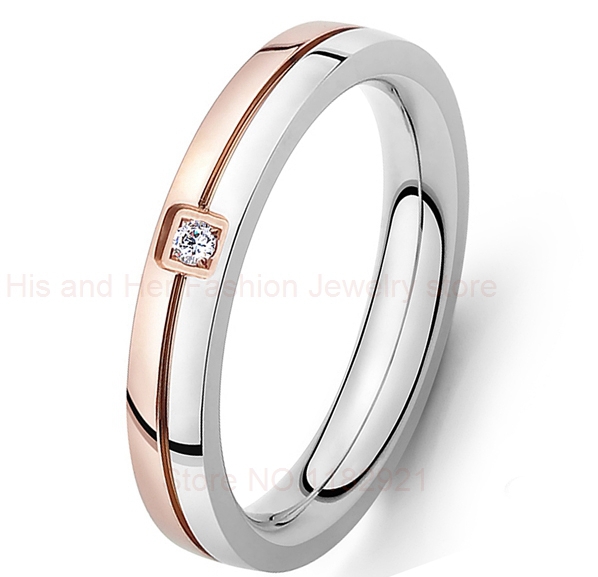 Titanium engagement rings for her