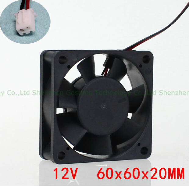 3D printer accessory Reprap E3D Print Head Fan 12VDC 0 1A 4000rpm extruder cooling fan 60