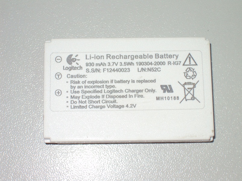 For Logitech 190304 2000 R IG7 Battery 930mAh M42A M46C for Harmony 720 880 850 890