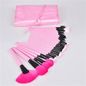 2014 New High Quality Makeup Tools Lovely 32Pcs Makeup Brushes Pricess Pink Soft Makeup Brush Sets