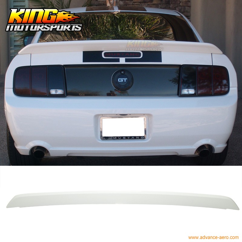 PAINTED ALL COLORS FORD MUSTANG FACTORY STYLE SPOILER 2005-2009