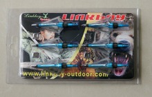 100 Grain Fixed Three Blade Broadheads 12 Per Pack Compatible with Crossbow and Compound Bow Blue