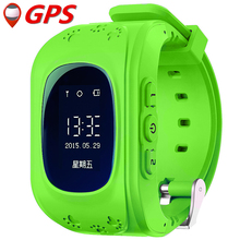 2016 Kid Smart Watch Q50 GPS Location SOS Call Safe Wristwatch Finder Locator Tracker Watch for Kid Child Anti Lost Monitor Baby