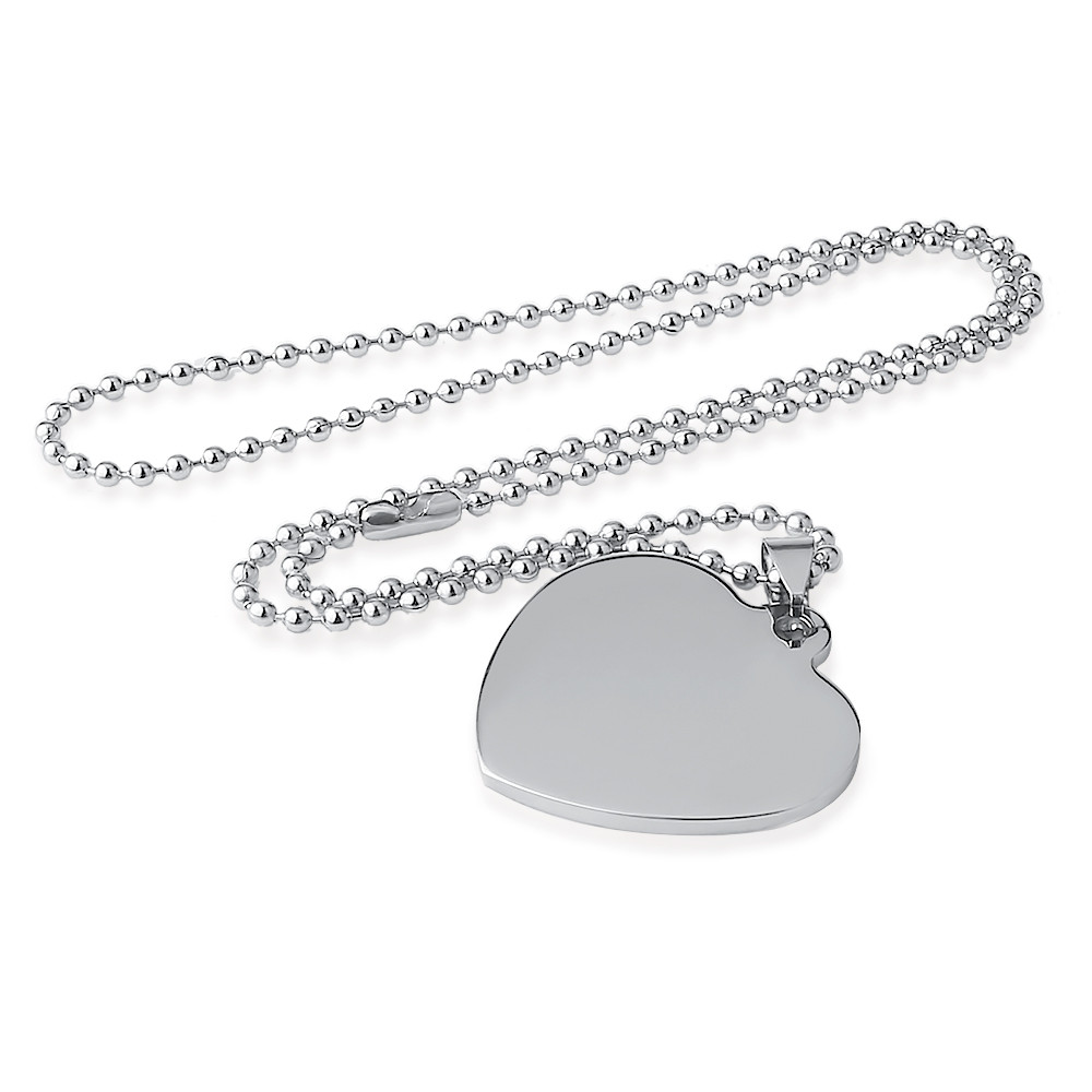heart shape tag necklace (5)