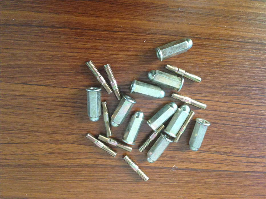 For Motorcycle exhaust pipe screw nut 6mm font b gy6 b font scooter moped exhaust pipe