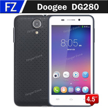 Pre-order Doogee DG280 LEO DG280 4.5″ IPS Android 4.4 MTK6582 Quad Core 3G WCDMA Cell Phones Smartphone 5MP CAM 1GB RAM 8GB ROM