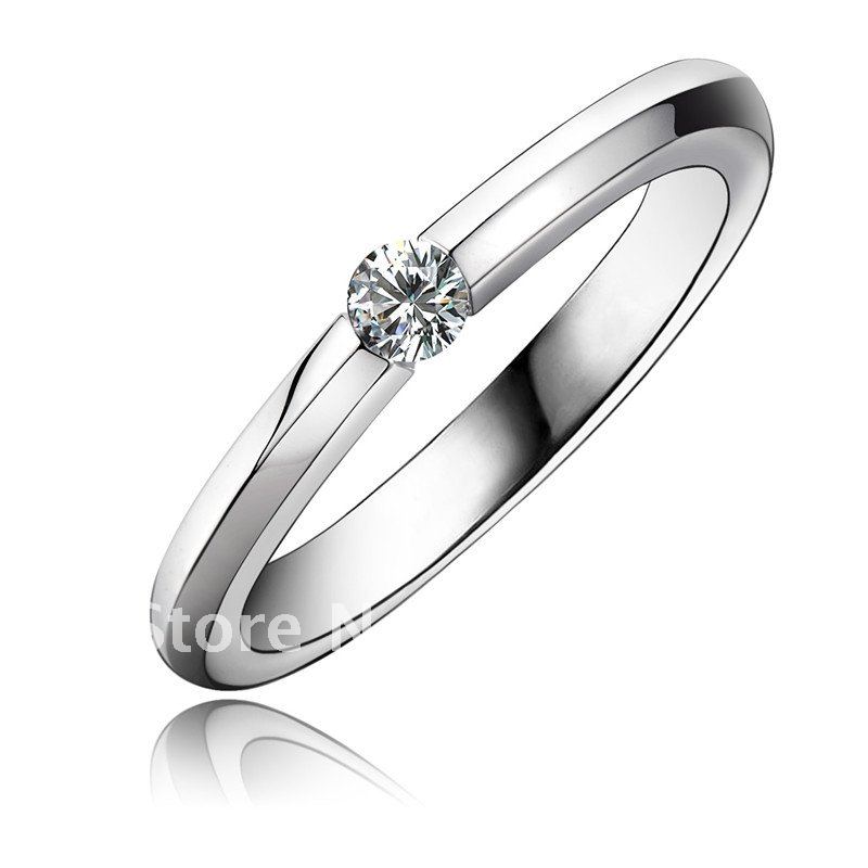 Simple engagement rings diamond