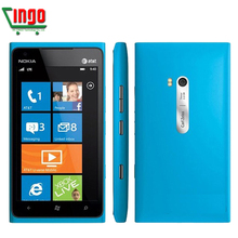 Original Nokia Lumia 900 16GB 1.5GHz 3G GPS WIFI 720P 8MP NFC 4.3″ AMOLED Windows smartphone Unlocked Phone Factory
