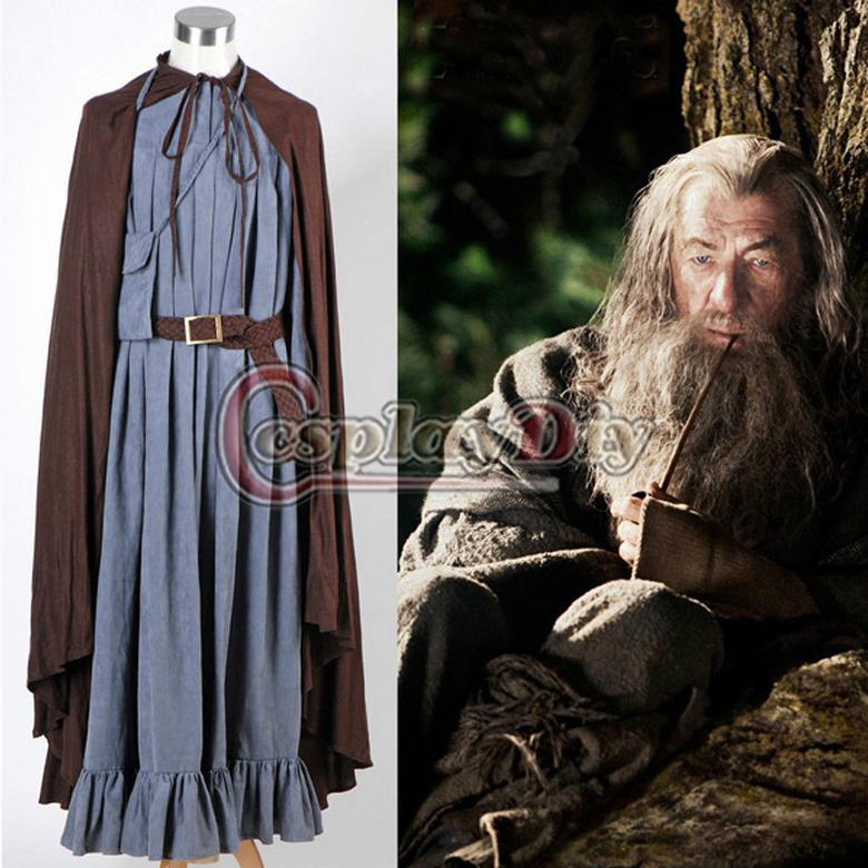 Cheap Custom Made The Lord of the Rings The Fellowship of the Ring Gandalf Costume Set Cosplay Costume