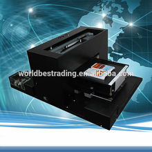 A4 Size 6 Color Flatbed Phone Case Printer For Card,Phone Case,Plastic,Metal,Glass,Wood Printing etc.