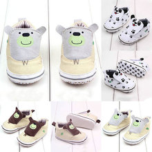 Baby Shoes Girl Boy Cotton Sneakers Soft Sole First Walkers Shoes