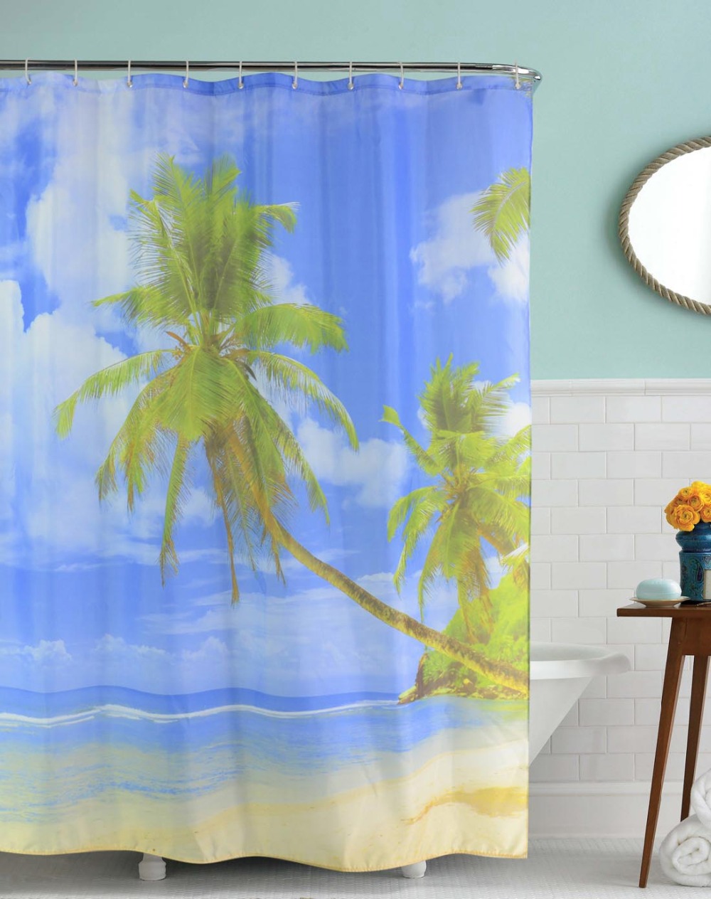 Vergelijk prijzen op beach shower curtain online winkelen ...